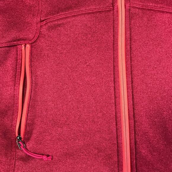 THE NORTH FACE Jersey Fleece Jacket Women S Pink Ful Zip Gorpcore Outdoor Travel - Picture 7 of 8